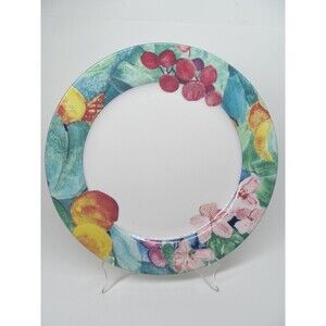 Mikasa Maxima CAK26 Exotic Garden 10 1/2" Dinner Plate GUC